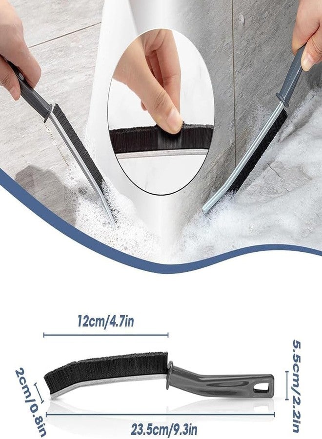 Nexllent 6Pcs Sliding Window Groove Cleaning Brush | Crevice Cleaner Tools | Quickly Clean All Window Slides and Gaps | Bathroom Gap Cleaning Brush,Dead Corner Multifuctional Brushes - Image 3